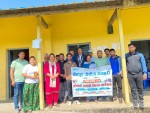 मदन आश्रित विद्यालयलाई चैनपुर जेसीज मनहरीको स्टेसनरी