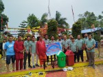 म्यान मकवानपुरद्धारा डस्टविन सहयोग 