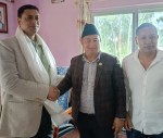 लामाको उपस्थितीमा बानियाँले गरे पदभार ग्रहण