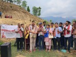 मनहरी हुदै राक्सिराङको ३ वडा जोडियो सडक, बानियाँले गरे उद्घाटन