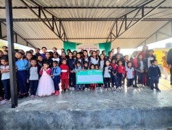 शिवम् सिमेन्टद्वारा छात्रा लक्षित छात्रवृत्ति प्रदान