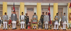 प्रधानमन्त्री ओलीले लिए शपथ