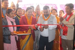 हेटौंडा– ७ को वडा कार्यालय भवनको उद्घाटन
