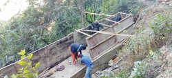 हेटौँडा –काठमाडौँ जोड्ने महालक्ष्मीखोला-सतुङ्गल सडक एक महिनाका लागि बन्द