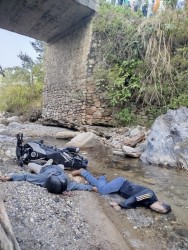 सामरीमा भएको मोटरसाइकल दुर्घटनामा दुई जनाको मृत्यु