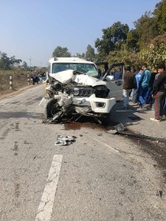 मनहरीमा सवारी दुर्घटनाहुदाँ हेटौडा ४ का सुरेन्द्र लालको मृत्यु