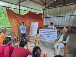 सामूदायिक वन र वन उद्यमी समूहबीच अन्तरक्रिया