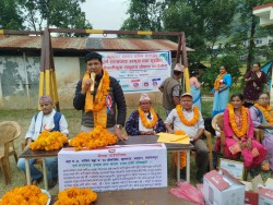 कैलाशका पाँच टोल पूर्ण सरसफाई तथा खानेपानीयुक्त समुदाय घोषणा