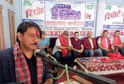 दाङलाई चलचित्र नगरीको रुपमा विकास गर्न पहल गर्छु : प्रवक्ता बुढाथोकी