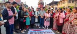 गैसस महासंघद्धारा लोकतन्त्र दिवसमा दीपप्रज्वलन