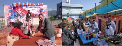 हेटौंडा सिटी कलेजमा खाना प्रदर्शनी