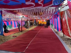 सप्ताह ज्ञानमहायज्ञकाे सम्पूर्ण  तयारी पूरा 