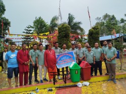 म्यान मकवानपुरद्धारा डस्टविन सहयोग 