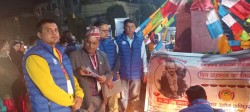 मउवा संघद्धारा दीप प्रज्वलन
