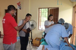 राक्सिराङ्गमा ७० जना मोतियाबिन्दु बिरामीको निशुल्क शल्यक्रिया
