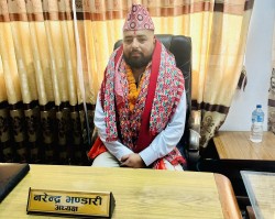 हेटौंडा सिमेन्ट उद्योगका अध्यक्ष नरेन्द्र भण्डारीद्वारा पदभार ग्रहण