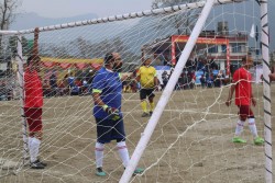 पोखरामा जारी भेट्रान्स प्रतियोगितामा थापा गाउँद्वारा हेटौंडा र नागस्वती पराजित