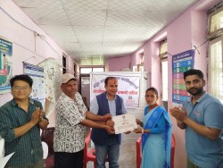 स्वास्थ्य स्वंयसेविकालाई मानसिक स्वास्थ्य सम्बन्धी  तालिम