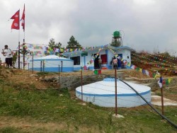 खानेपानी पु¥याउन ४० प्रतिशत भन्दा बढी श्रमदान