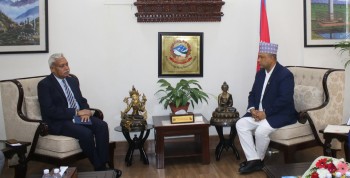 भारतीय राजदूतले परराष्ट्रमन्त्रीलाई भेटेर दिए दिल्लीको सन्देश