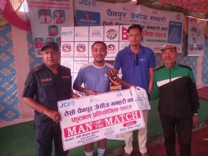 चैनपुर जेसीज मनहरी कपको फाइनलमा पटिहानी र गढी जेसीज  