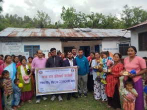 स्वस्थ बाल प्रतिस्पर्धामा जेनिश स्याङ्तान प्रथम