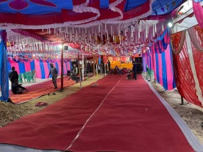 सप्ताह ज्ञानमहायज्ञकाे सम्पूर्ण  तयारी पूरा 