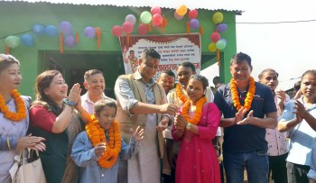मनहरीकी एकल महिला मिठुमायालाई मुख्यमन्त्री बानियाँले बनाइदिए घर