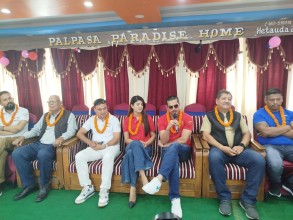 नरसिंहा अवतारका कलाकार र निर्माता हेटौँडामा