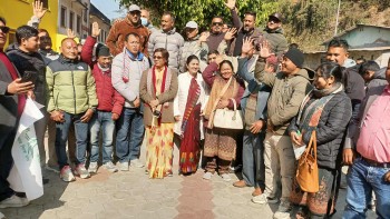 कांग्रेस मकवानपुरको  कार्यकर्ता भेटघाट अभियान तीव्र