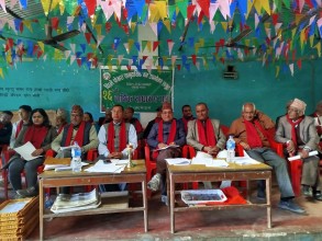 पिप्ले पोखरा वनको सभा, विभिन्न व्यक्ति सम्मानित 