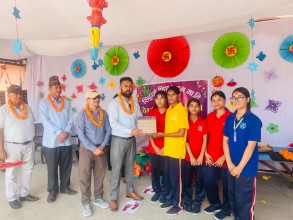 सिद्धार्थ शिशुसदन माविको शुभकामना कार्यक्रम 
