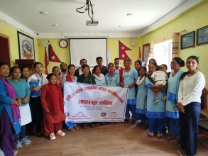 कैलाशमा स्वास्थ्य स्वयंसेविकालाई आधारभूत तालिम सुरु 