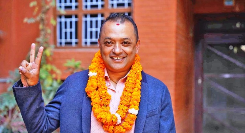 काठमाडौं-४ बाट गगन थापाको ‘ह्याट्रिक’