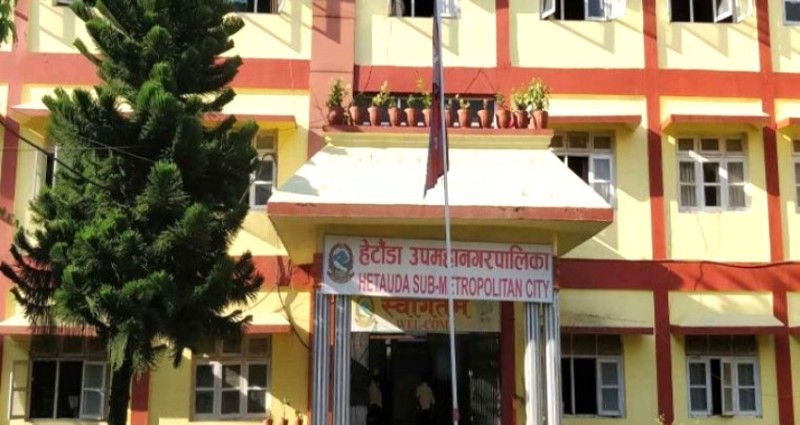 हेटौडामा अनाधिकृत बनेका घर टहरा हटाउन १ हप्ते अल्टिमेटम