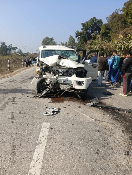 मनहरीमा सवारी दुर्घटनाहुदाँ हेटौडा ४ का सुरेन्द्र लालको मृत्यु