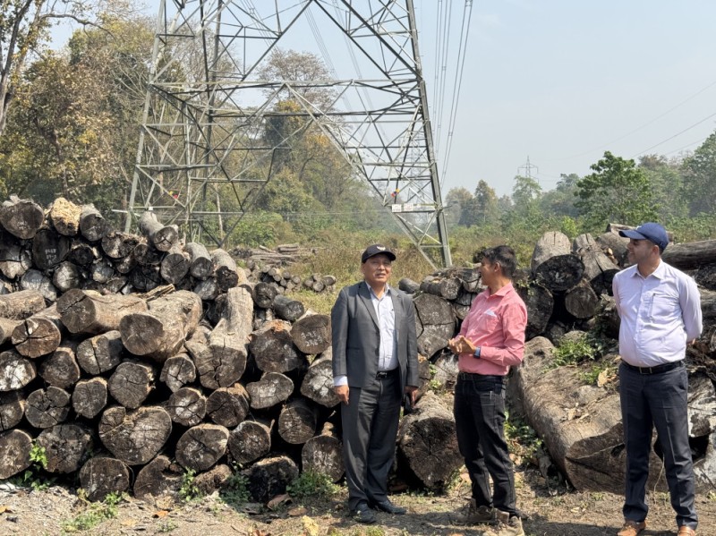 हेटौंडा–ढल्केबर–इनरुवा प्रसारण लाइन : बारा–ढल्केबर खण्ड निर्माण सम्पन्न