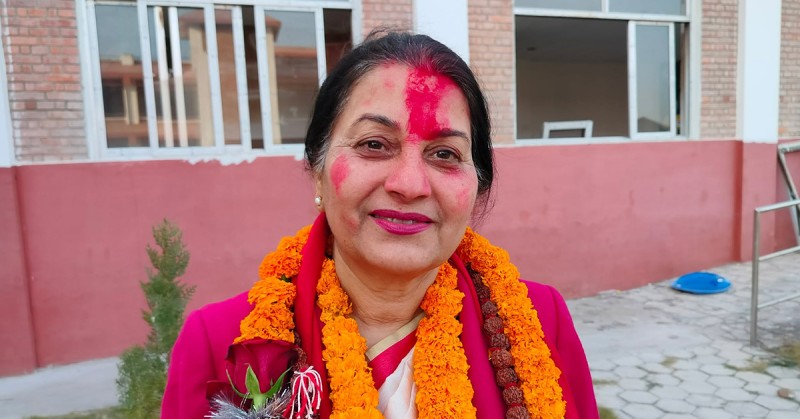 मकवानपुर १ की कांग्रेस उम्मेदवार डिनाले सार्वजनिक गरिन् नाैबुँदे संकल्पपत्र