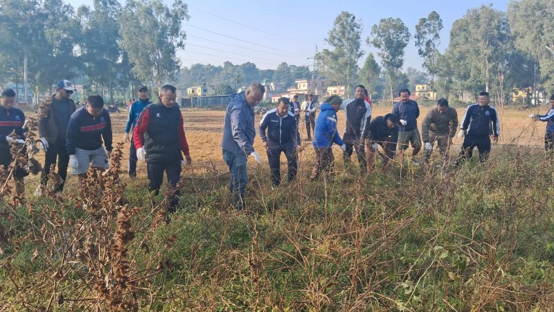 खेलकुद महोत्सवप्रति खेलका संघ उत्साही, महोत्सव स्थलको सरसफाई