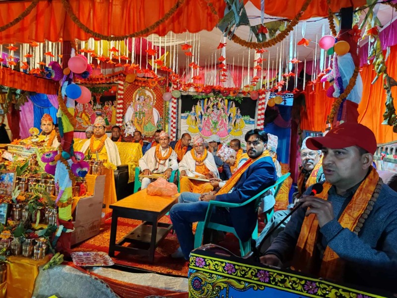 शान्तिटोलको सप्ताह महायज्ञमा २९ लाख रूपैयाँ संकलन