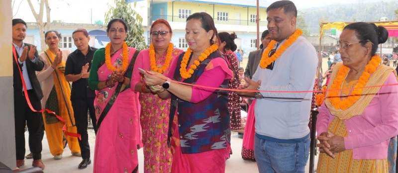 शंकरज्योतिको नयाँ चार कोठे भवन उद्घाटन