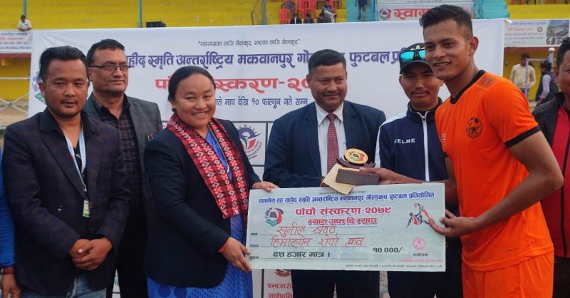 हिमालयन शेर्पा क्लब फाइनलमा प्रवेश