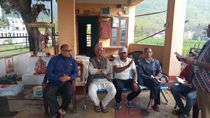 शान्तिटाेलकाे सप्ताहमा १७ लाख ४४ हजार बचत